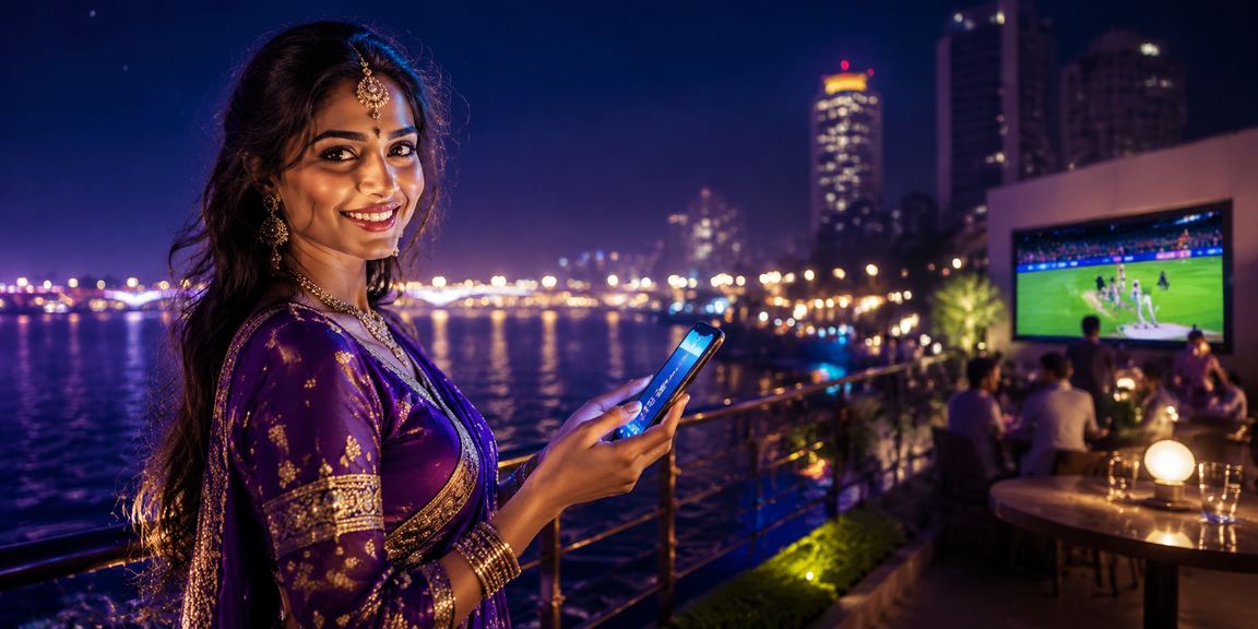 Aviator game live betting viewed on mobile in Ahmedabad Riverfront
